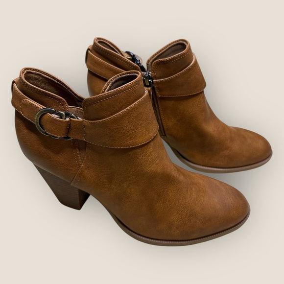 Dr. Scholl’s Women’s Kickstart Ankle Booties – Honey Brown Smooth, Size 9 (NWOB) - Picture 10 of 13